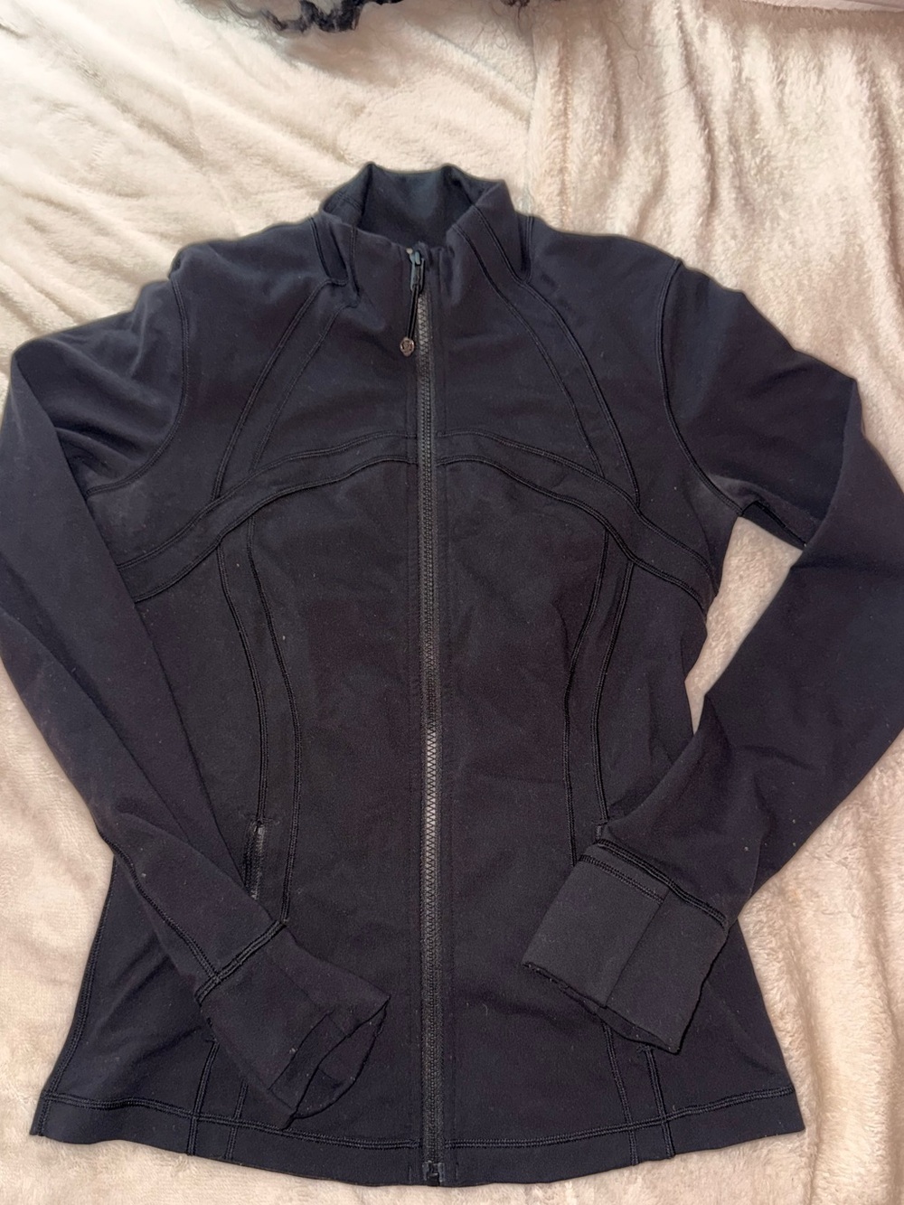 lululemon athletica Black Full-Zip Utility Jacket
